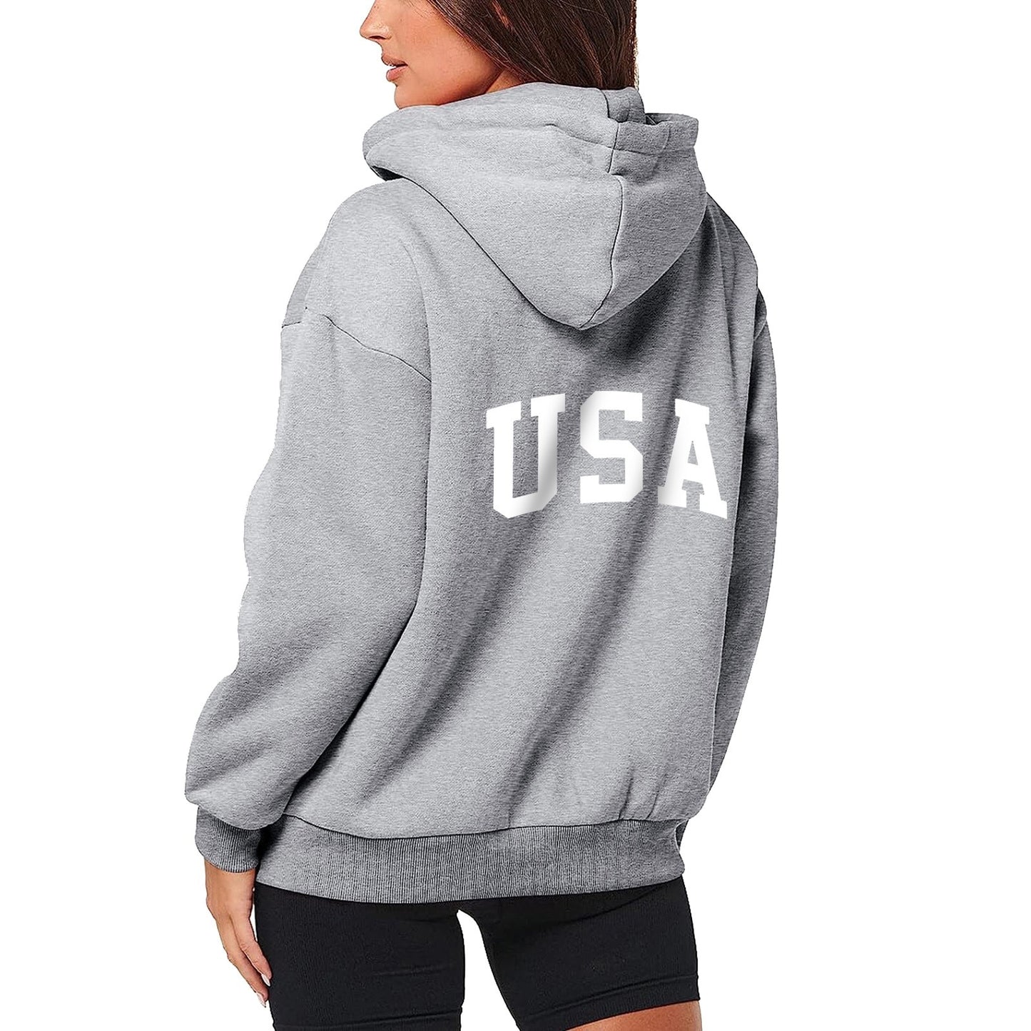 Women's Street Oversized Zip Up Hoodie