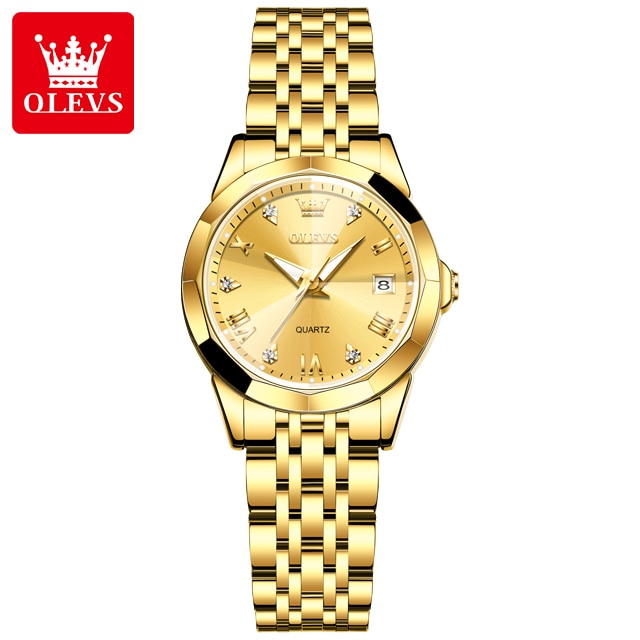 OLEVS Womens Watches Elegant Rhombus Original Quartz - janceysfanceys