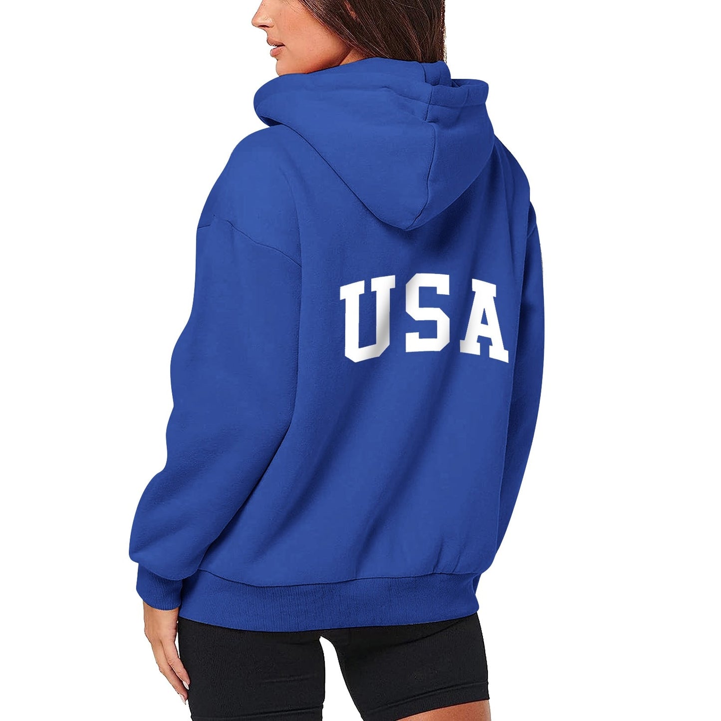 Women's Street Oversized Zip Up Hoodie