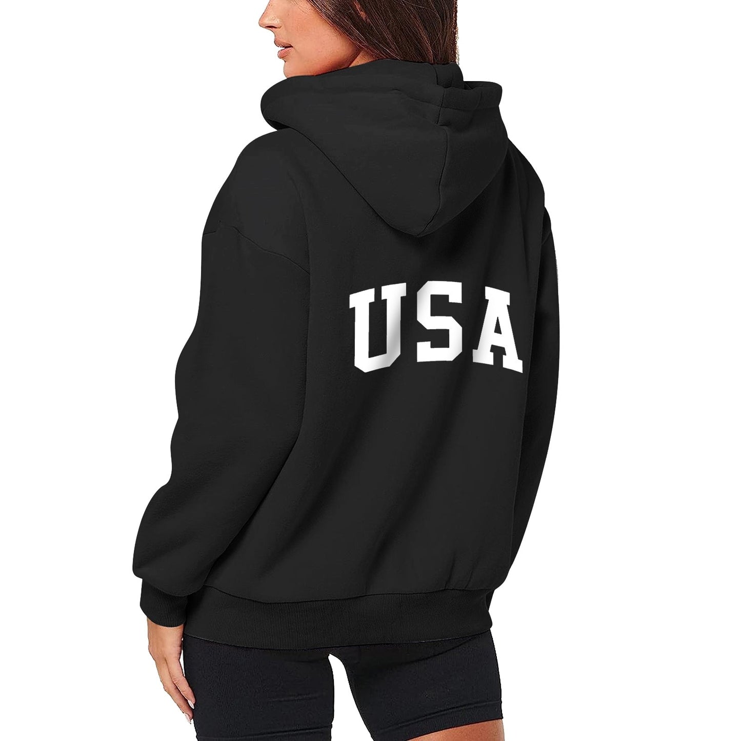 Women's Street Oversized Zip Up Hoodie