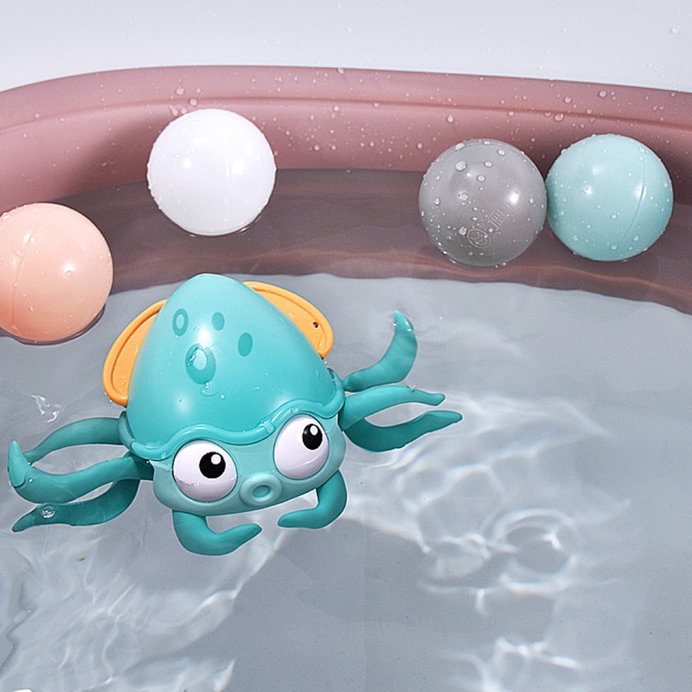 Baby Bathing Toy Kids Octopus - janceysfanceys