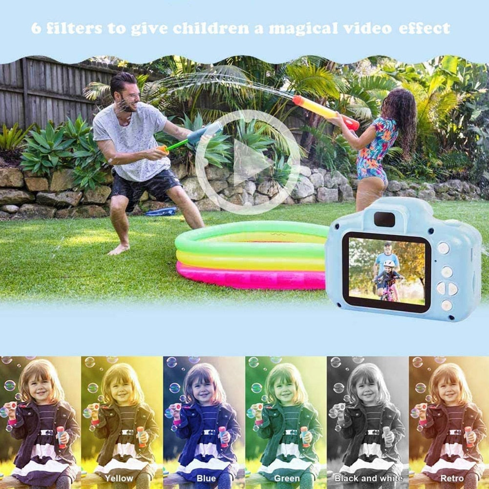 Kids Camera Portable Selfie Digital Video Recorder Camera - janceysfanceys