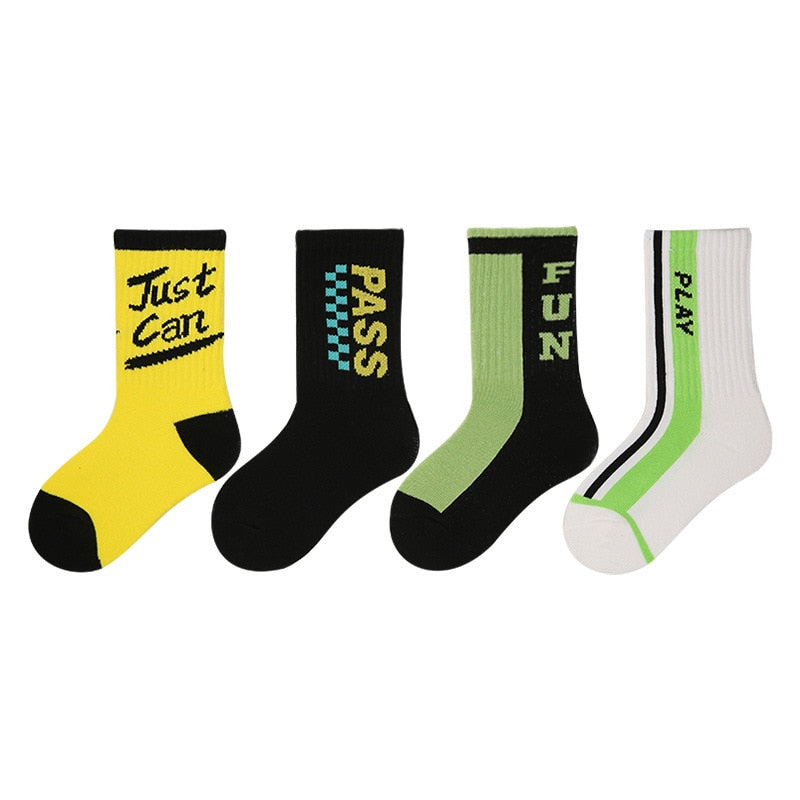 4 Pairs Kids Socks - janceysfanceys