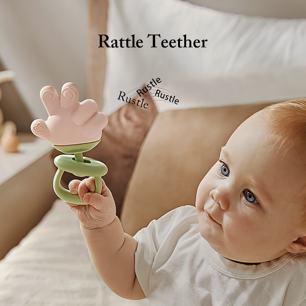 Babycare Baby Finger Teether - janceysfanceys