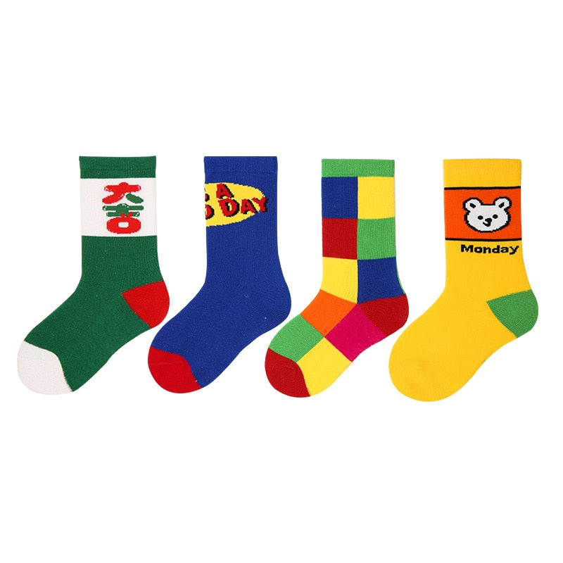 4 Pairs Kids Socks - janceysfanceys