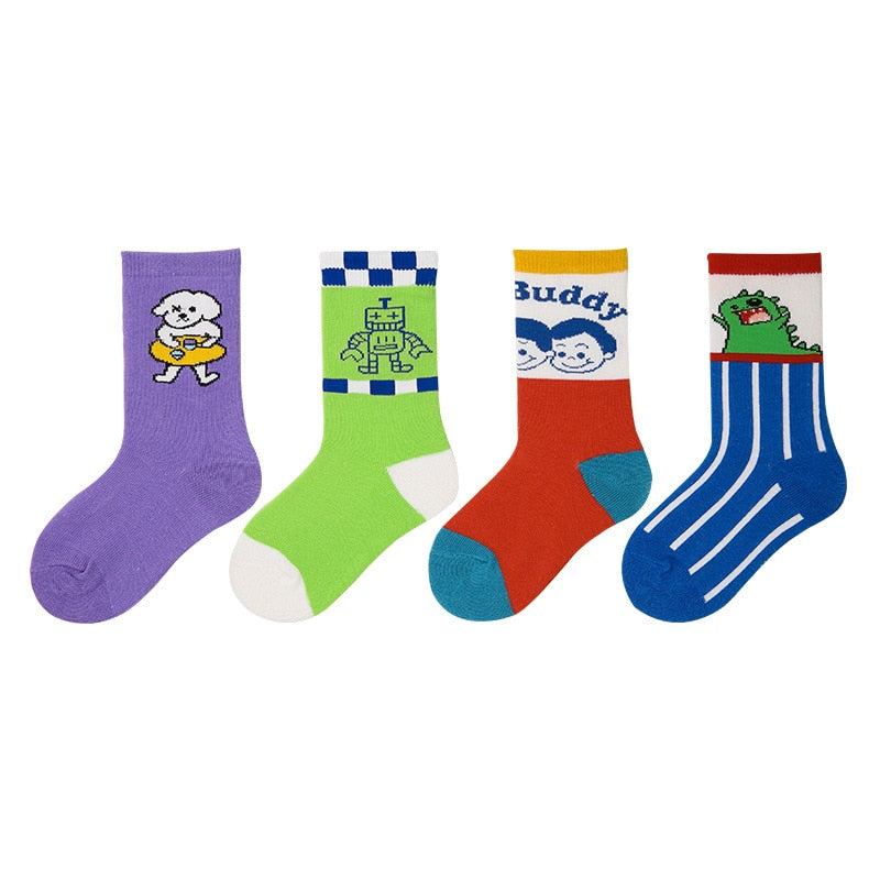 4 Pairs Kids Socks - janceysfanceys