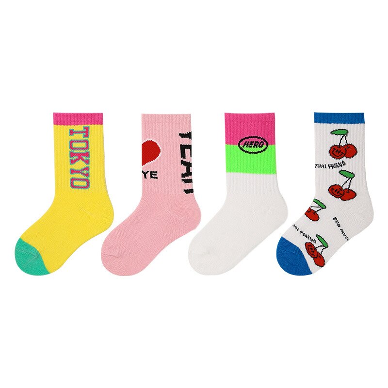 4 Pairs Kids Socks - janceysfanceys