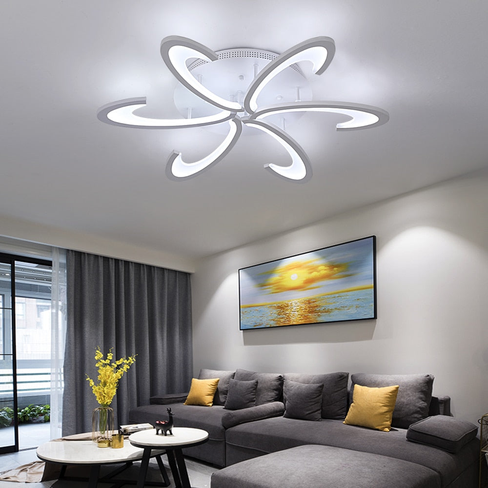 Modern Acrylic Led Chandelier - janceysfanceys