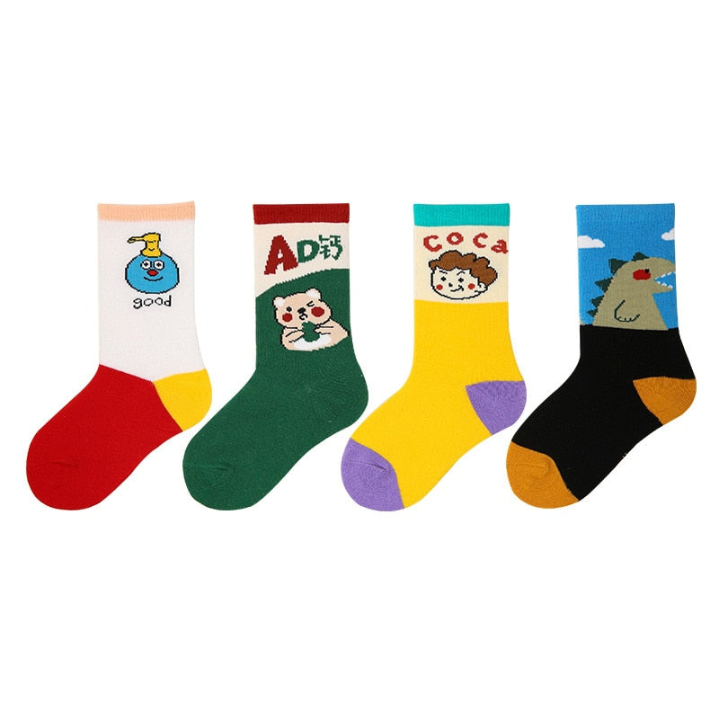 4 Pairs Kids Socks - janceysfanceys