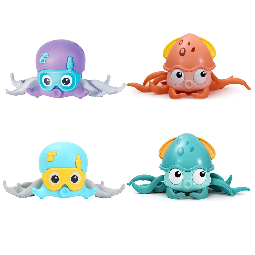 Baby Bathing Toy Kids Octopus - janceysfanceys