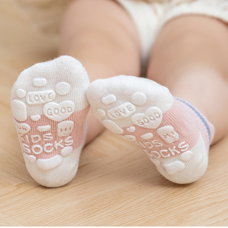 Toddlers Non-slip Anti Skid Ankle socks - janceysfanceys