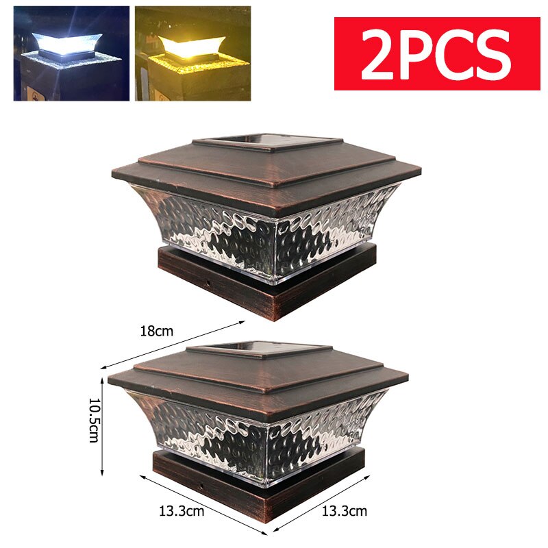 Solar Post Lights - janceysfanceys