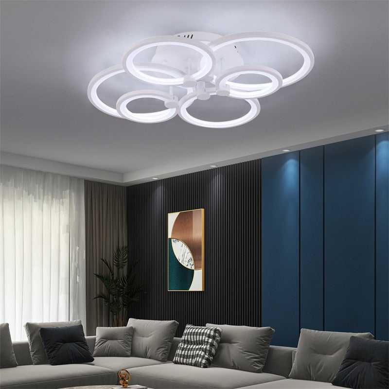 Modern Acrylic Led Chandelier - janceysfanceys