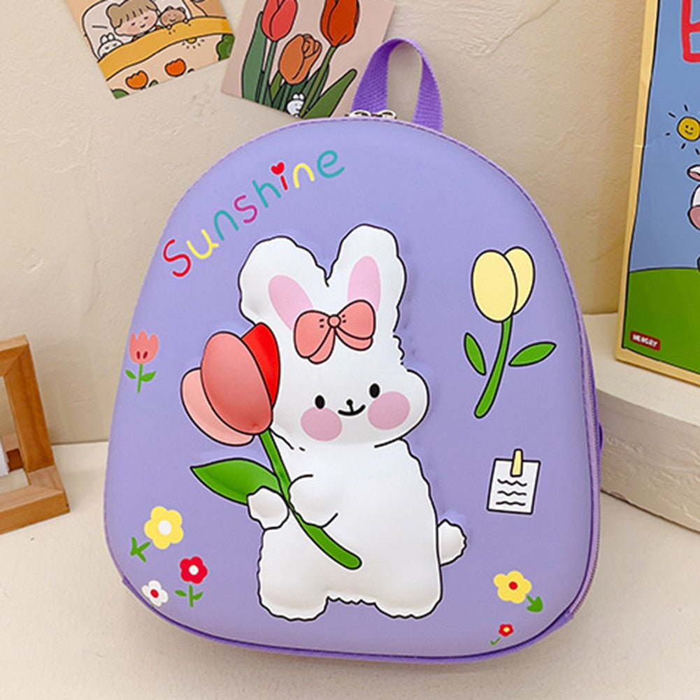 3D Cartoon Rabbit Bag for Kindergarten Boys And Girls - janceysfanceys