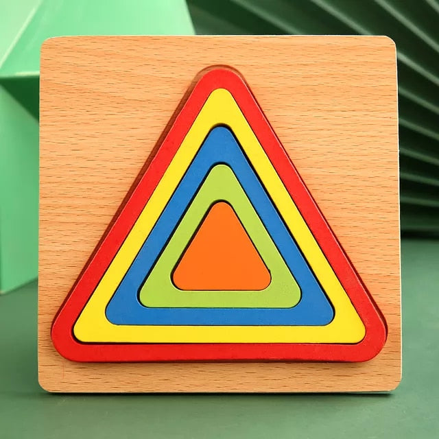 Quality Baby Wooden 3D Puzzle - janceysfanceys