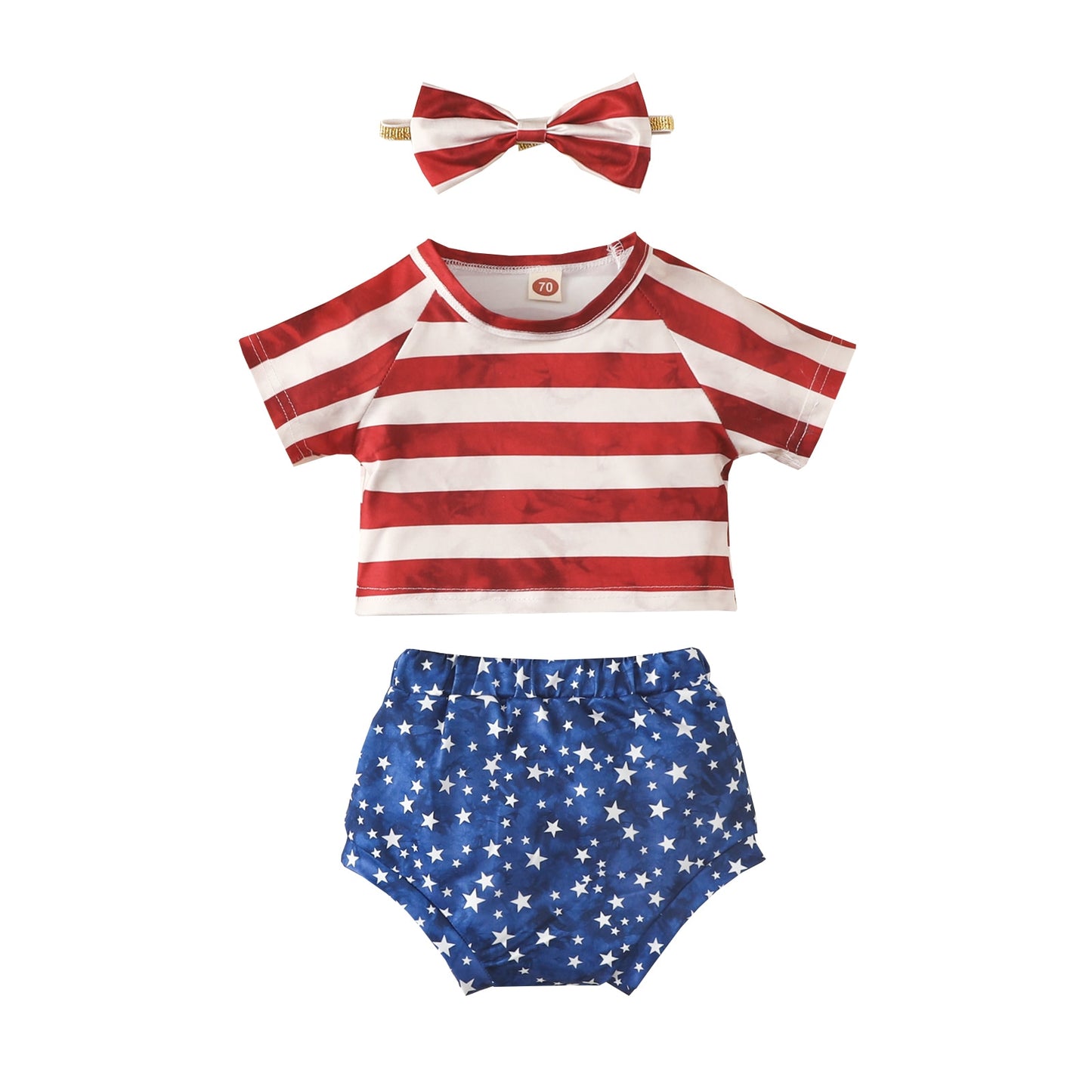 6M-5Y Independence Day Toddler Infant Kid Girls Clothes Set - janceysfanceys