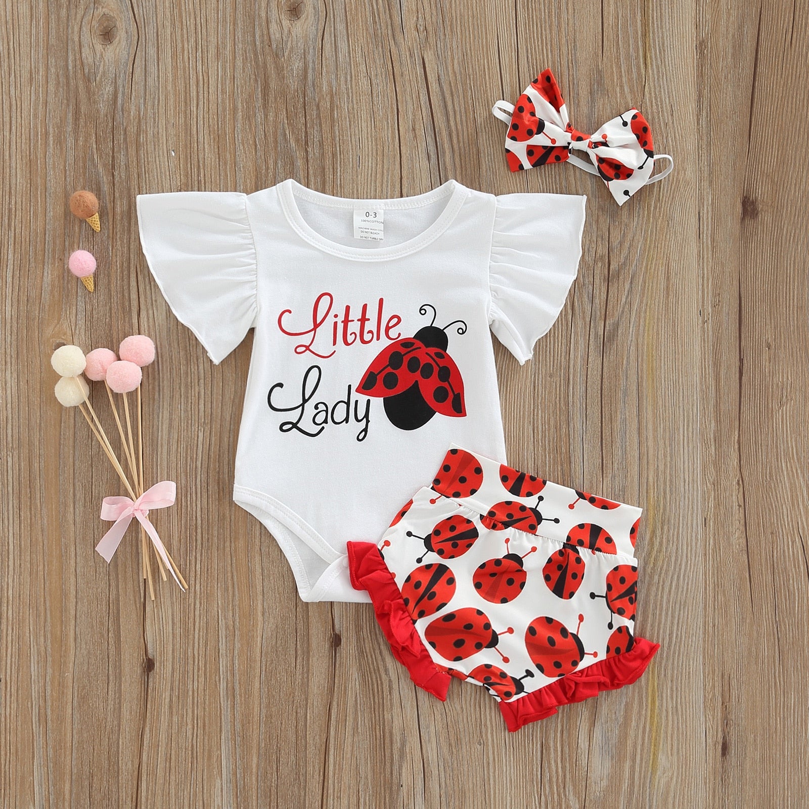 0-18M Newborn Infant Baby Girls Clothes Set - janceysfanceys