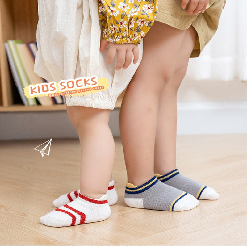 Toddlers Non-slip Anti Skid Ankle socks - janceysfanceys