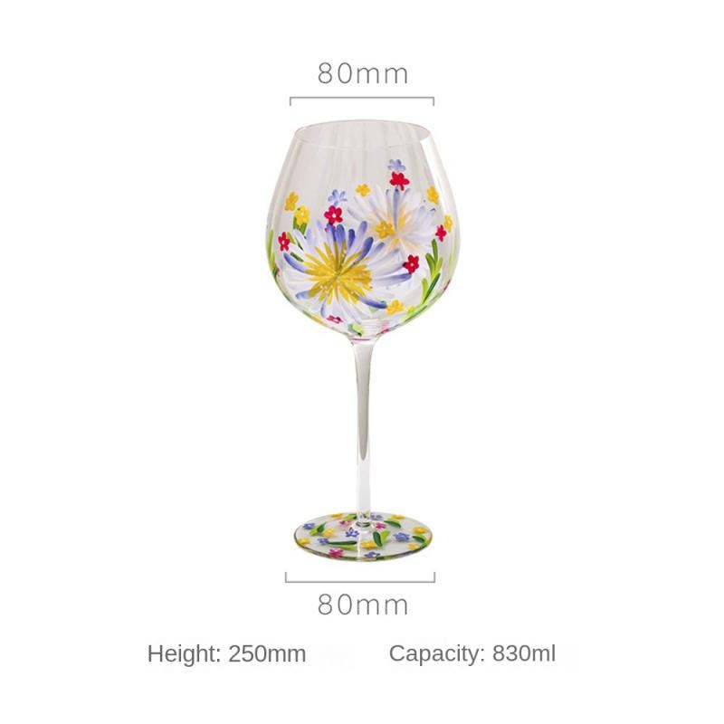 Nordic Wine Glasses Creative Medieval Tulip Flowers - janceysfanceys