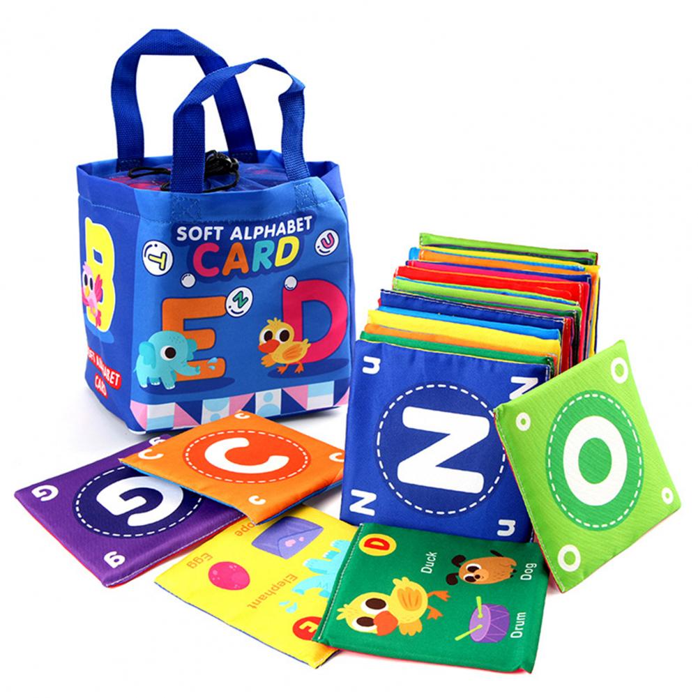 Cloth Preschool Soft Cards - janceysfanceys