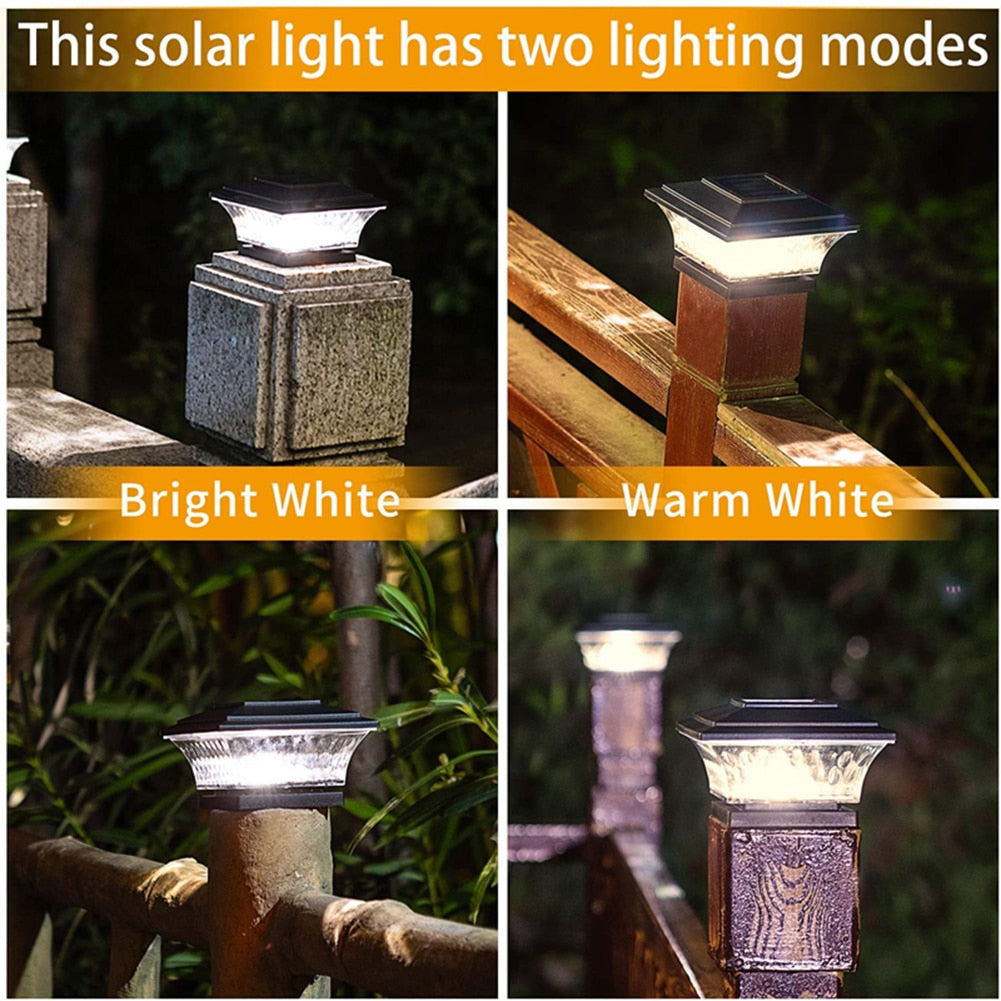 Solar Post Lights - janceysfanceys