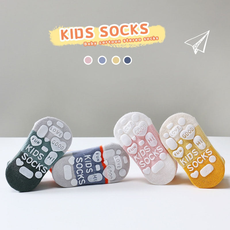 Toddlers Non-slip Anti Skid Ankle socks - janceysfanceys