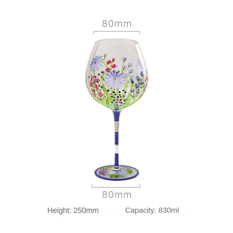 Nordic Wine Glasses Creative Medieval Tulip Flowers - janceysfanceys