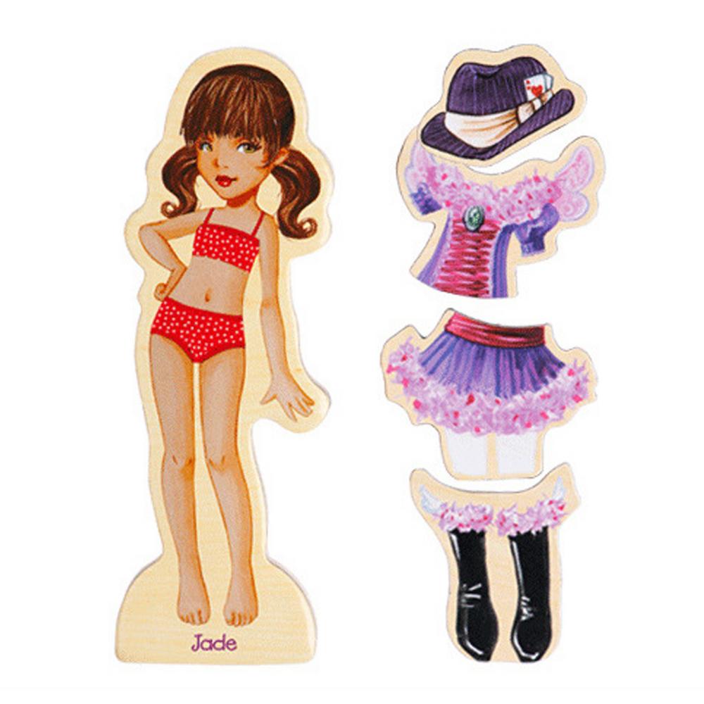 Magnetic Dressing Toys Princess Paper Dolls - janceysfanceys