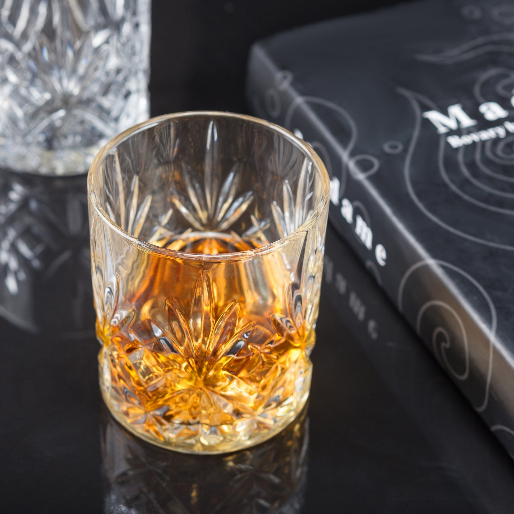 Crystal Whiskey Glasses Set of 4 - janceysfanceys