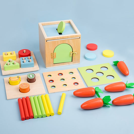 Wooden Drawer Match Teaching Aids - janceysfanceys