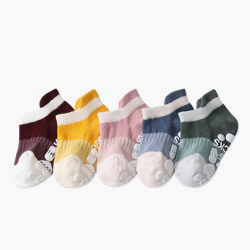 Toddlers Non-slip Anti Skid Ankle socks - janceysfanceys