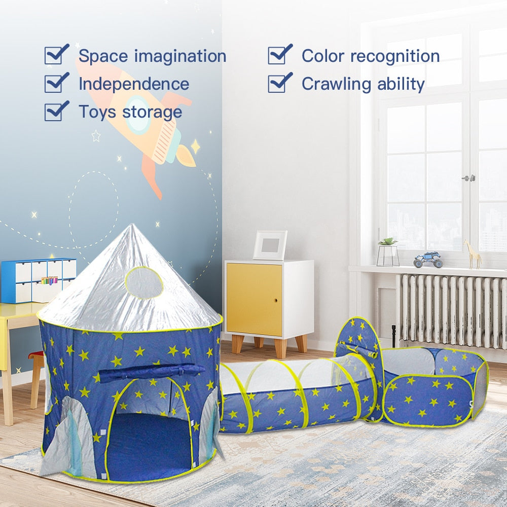 Portable Childrens Tent Wigwam Folding - janceysfanceys