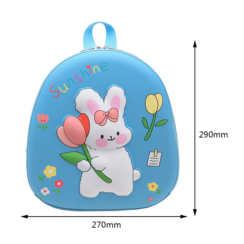 3D Cartoon Rabbit Bag for Kindergarten Boys And Girls - janceysfanceys