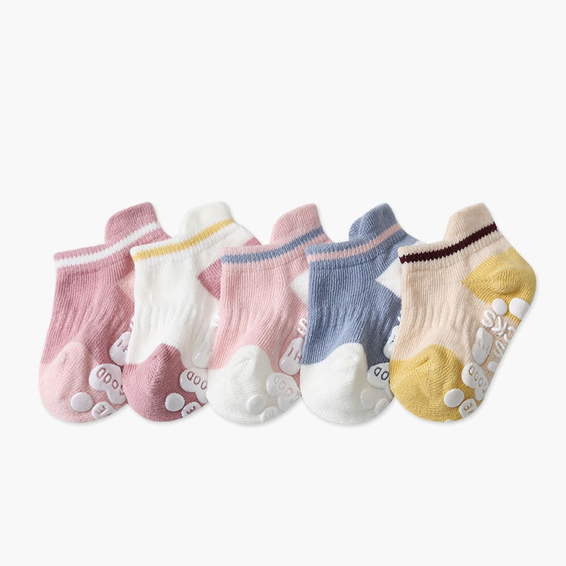 Toddlers Non-slip Anti Skid Ankle socks - janceysfanceys