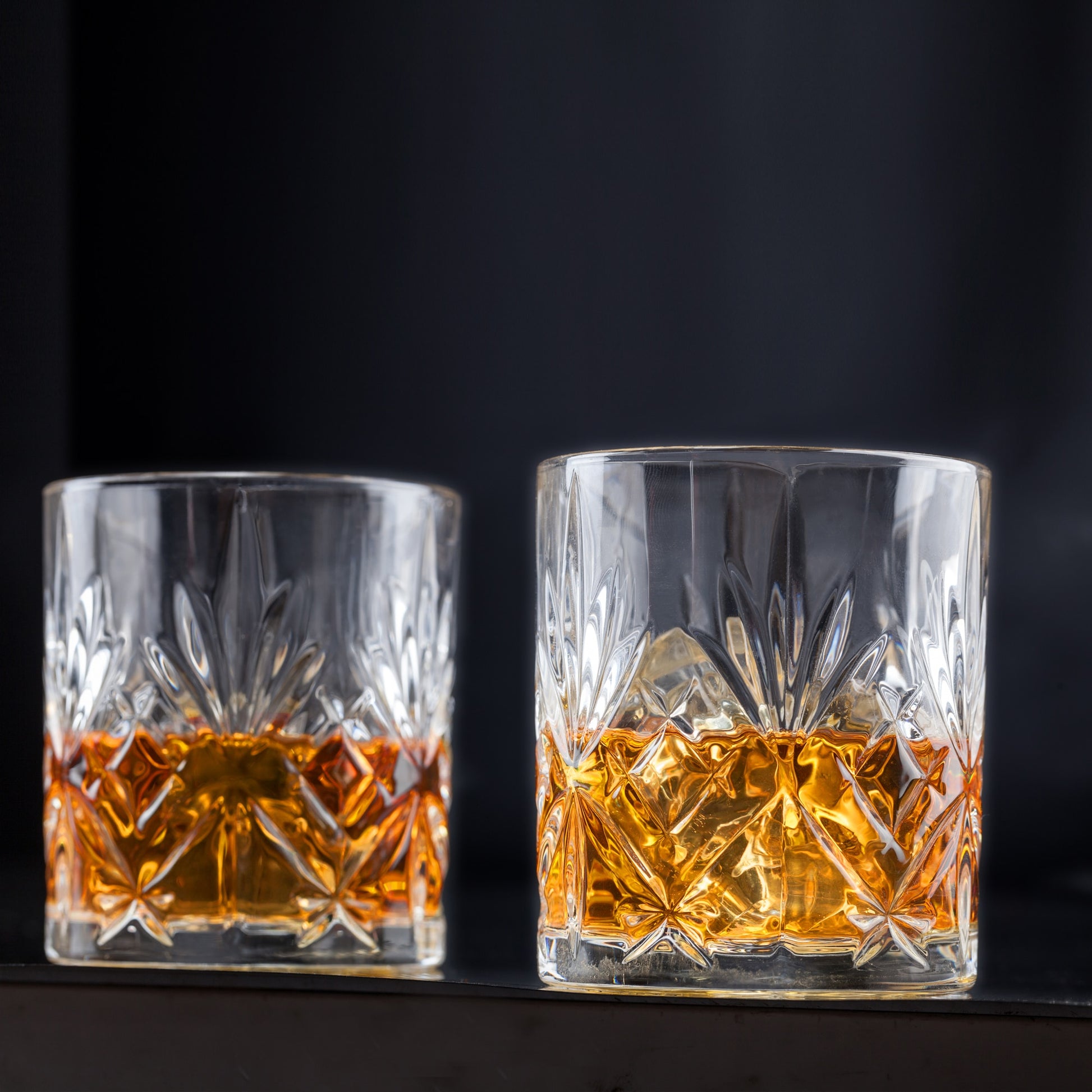 Crystal Whiskey Glasses Set of 4 - janceysfanceys