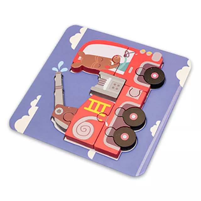 Quality Baby Wooden 3D Puzzle - janceysfanceys