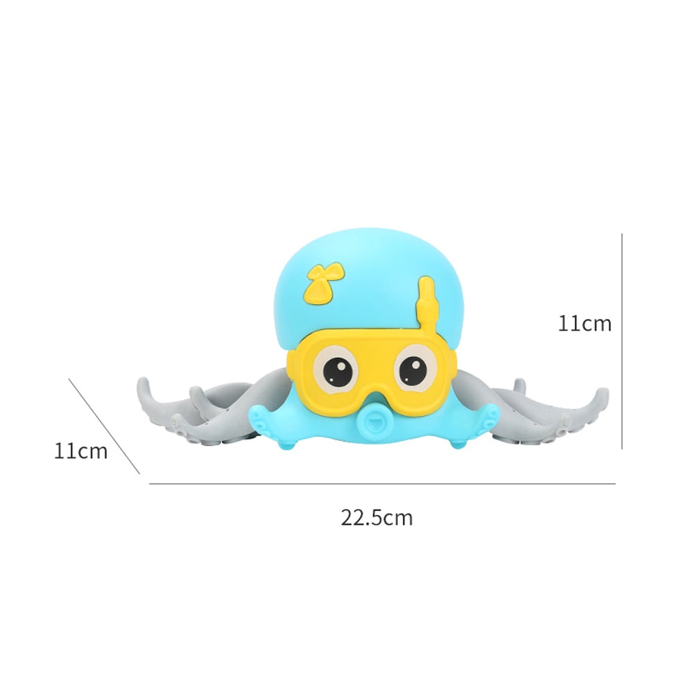 Baby Bathing Toy Kids Octopus - janceysfanceys