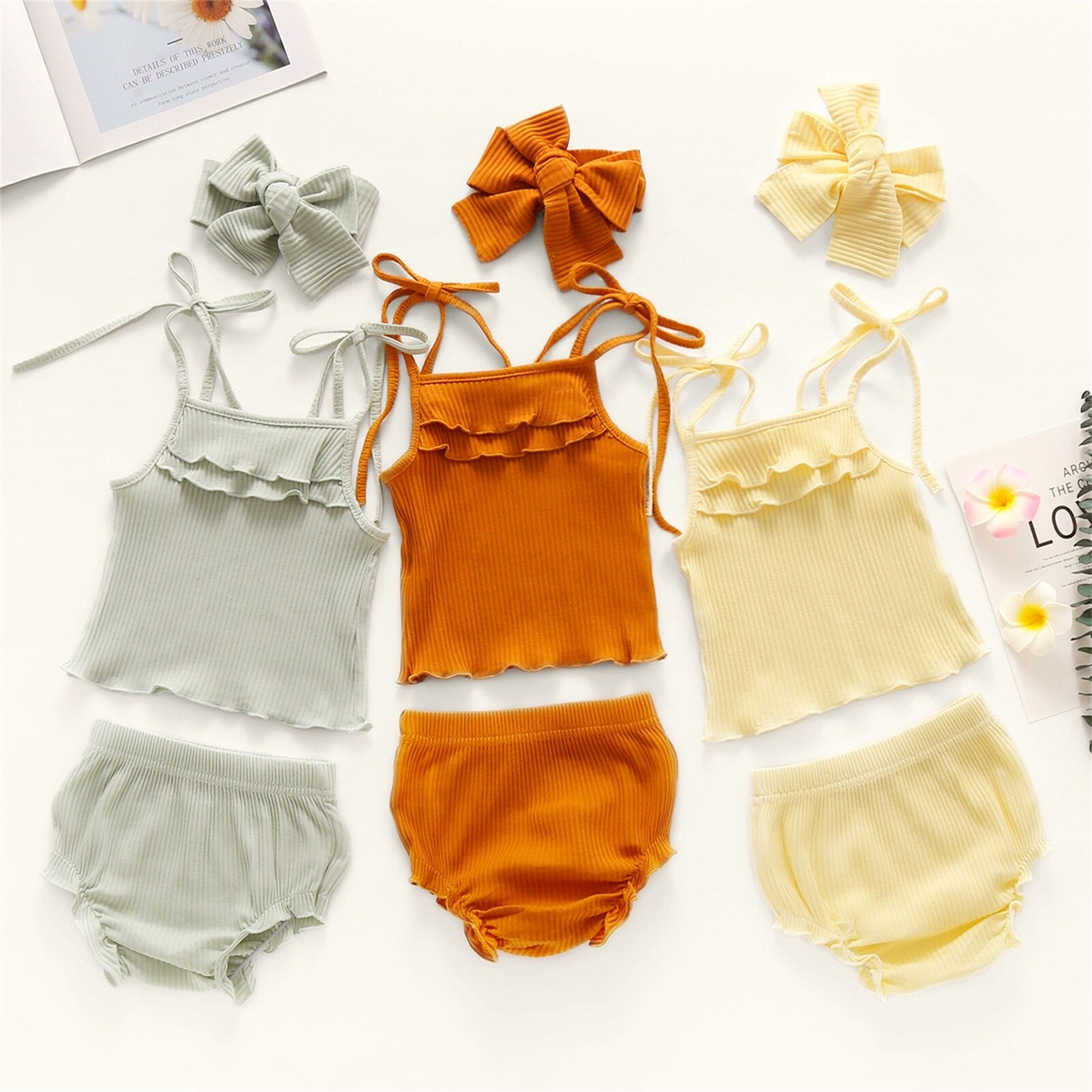 0-18M Newborn Infant Baby Girls Clothes Set - janceysfanceys