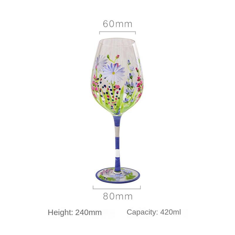 Nordic Wine Glasses Creative Medieval Tulip Flowers - janceysfanceys