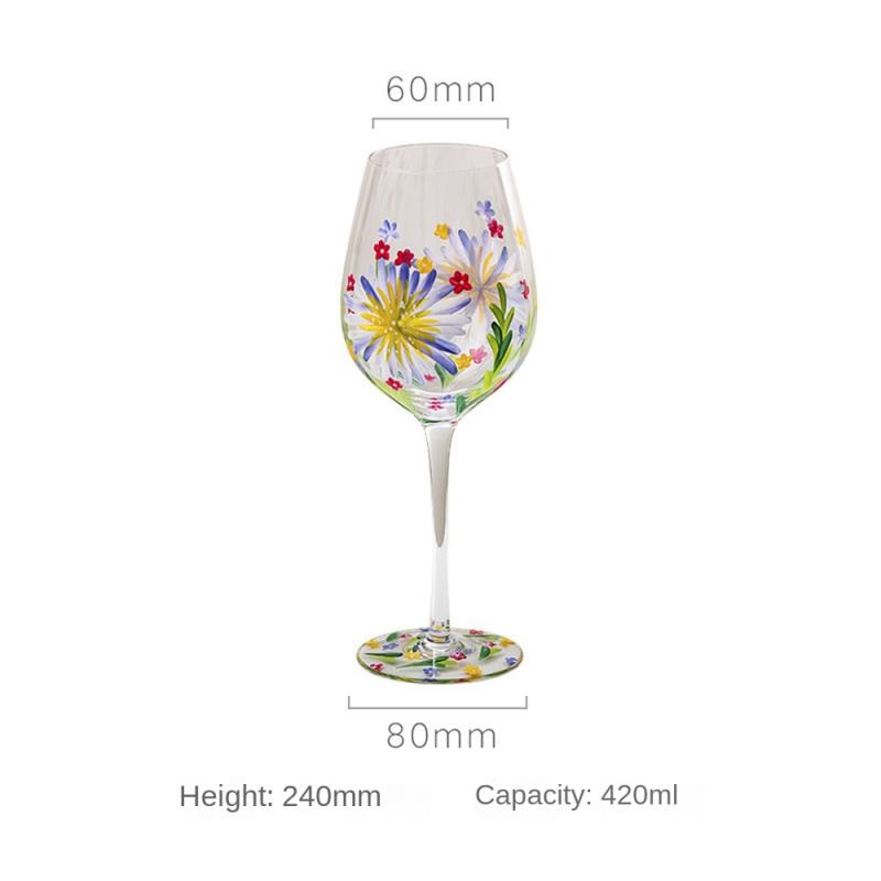 Nordic Wine Glasses Creative Medieval Tulip Flowers - janceysfanceys