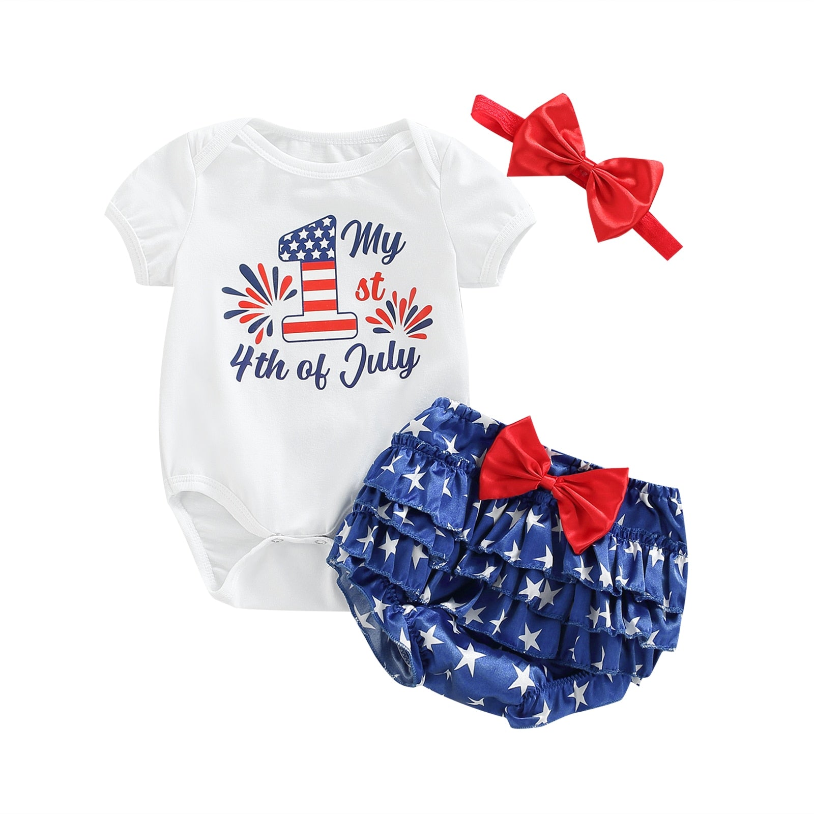 0-24M Independence Day Infant Newborn Baby Girl Clothes - janceysfanceys