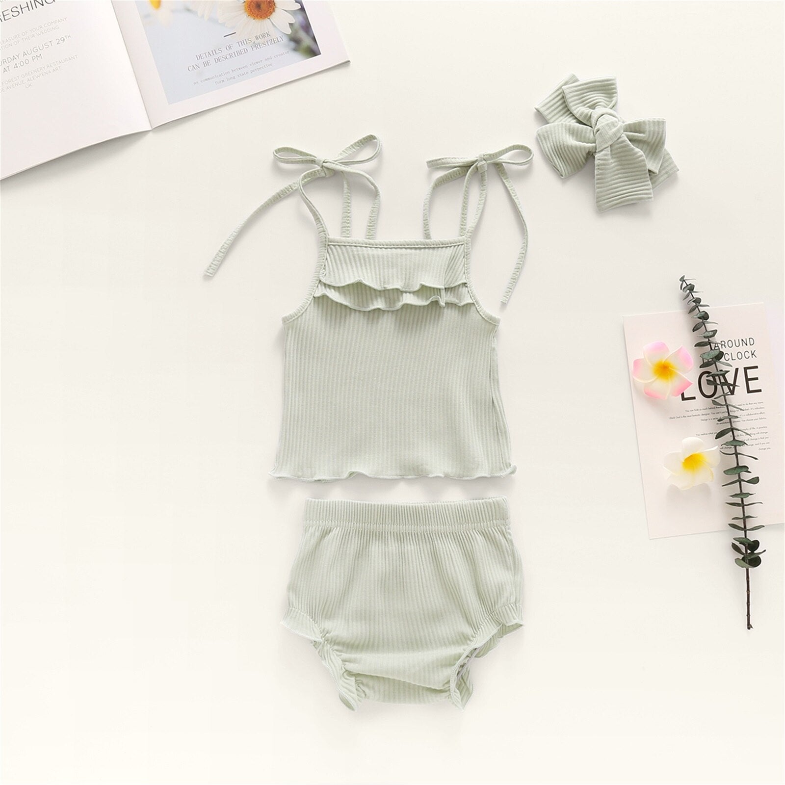 0-18M Newborn Infant Baby Girls Clothes Set - janceysfanceys