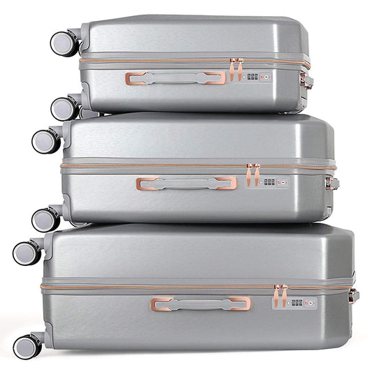 Travel Suitcases Brushed Luggage Case 3-piece