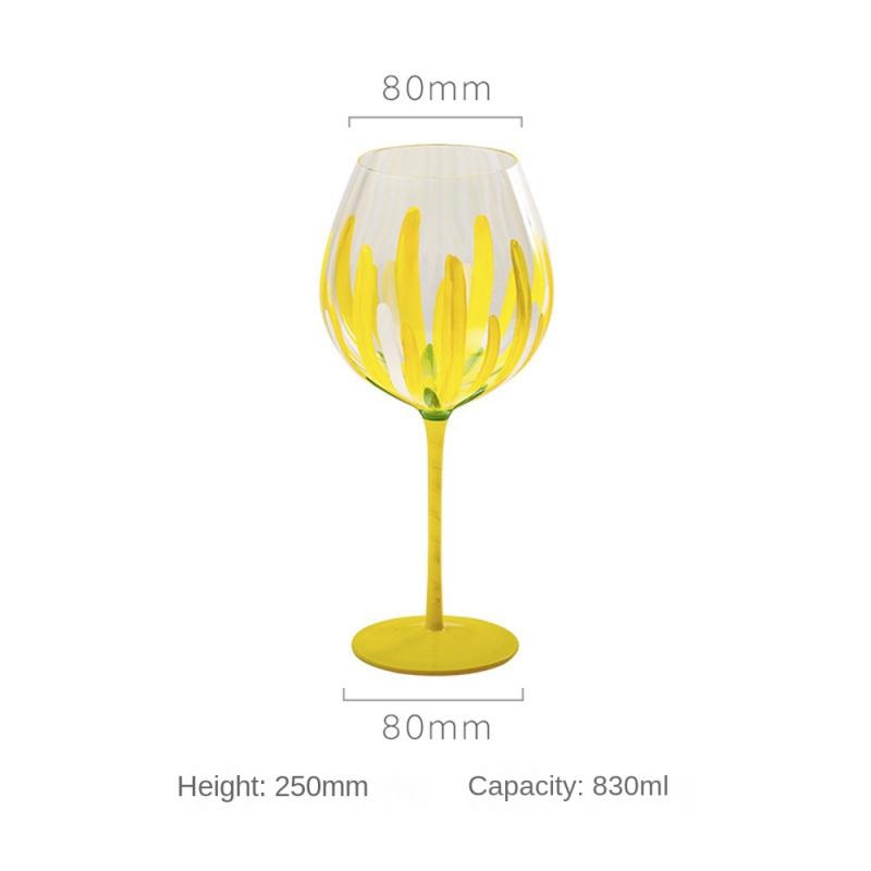 Nordic Wine Glasses Creative Medieval Tulip Flowers - janceysfanceys