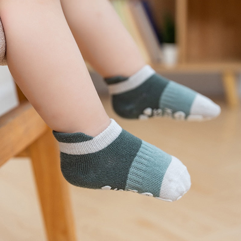 Toddlers Non-slip Anti Skid Ankle socks - janceysfanceys