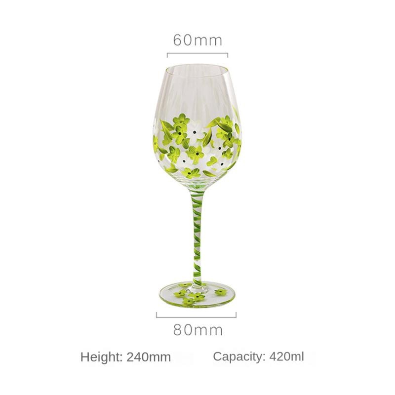 Nordic Wine Glasses Creative Medieval Tulip Flowers - janceysfanceys